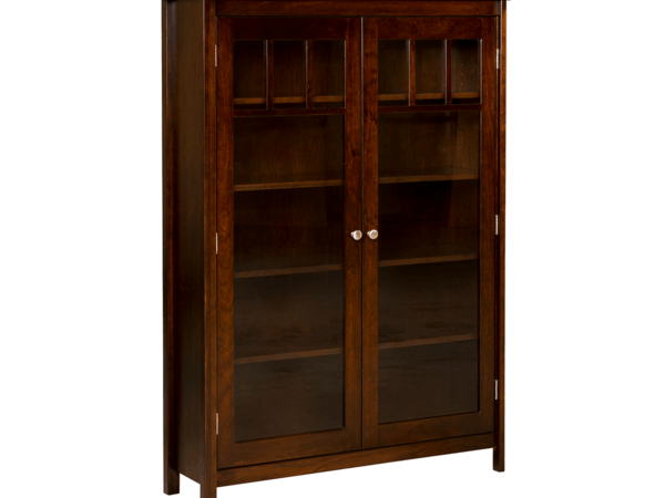 Mission Double Bookcase