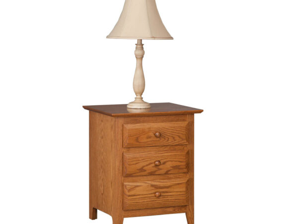 Shaker 3 Drawer Nightstand