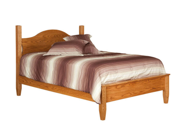 Shaker Crescent Bed