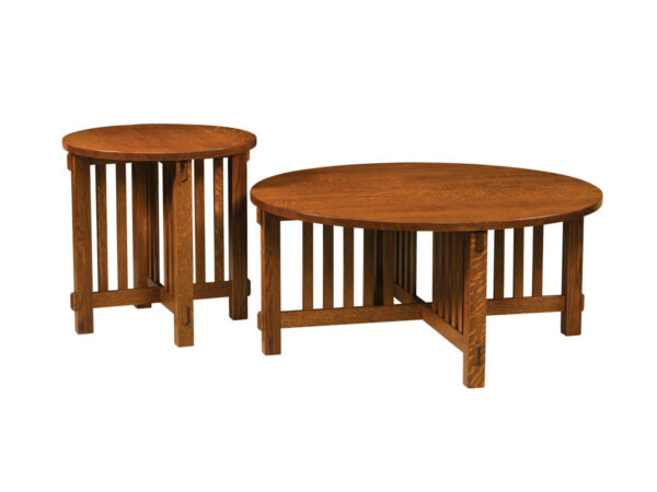 Rio Mission Round Occasional Tables