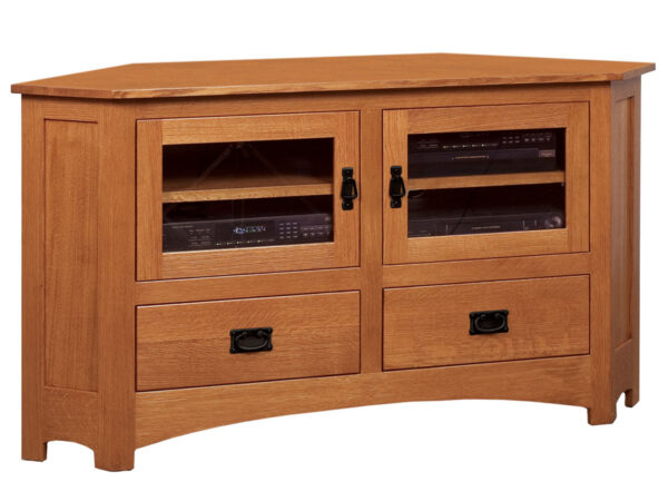 Mission Corner Cabinet - 61"W