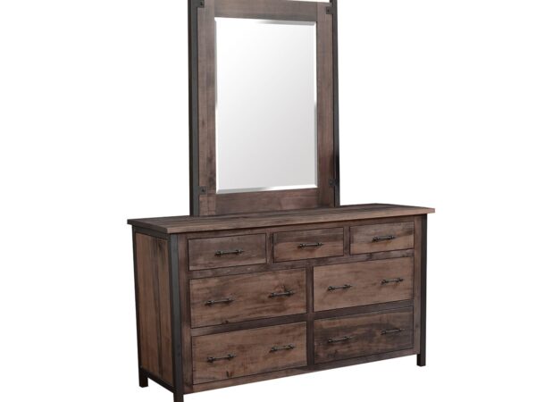 Structura Low Dresser with Mirror