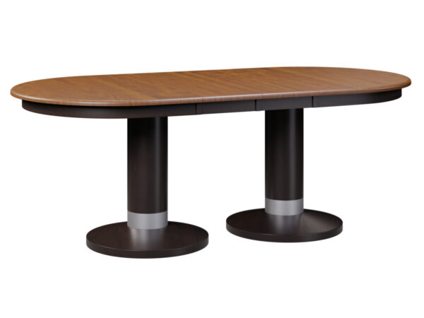 Alcoe Round Double Pedestal Table