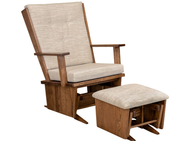 Redwing Glider and Ottoman