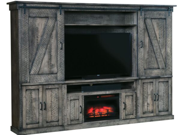 Durango Fireplace Wall Unit