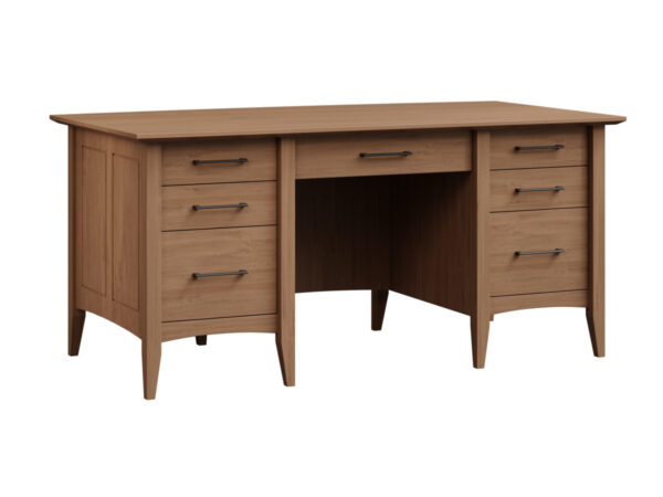 Atlantic Desk with Finished Back