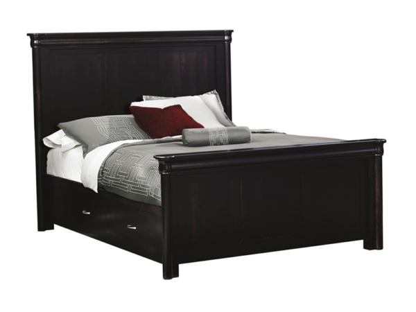 Highland Ridge Bed with Storage Rails
