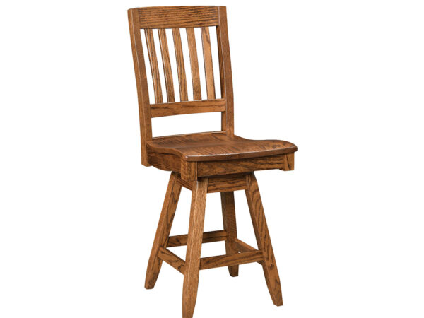 Buckeye Shaker 24" Swivel Barstool