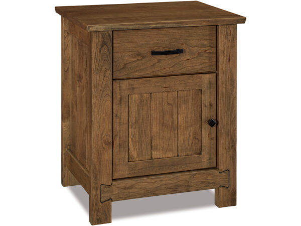Dovetail 1 Drawer 1 Door Nightstand
