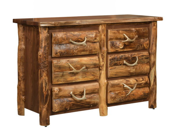 Appalachian 6 Drawer Dresser