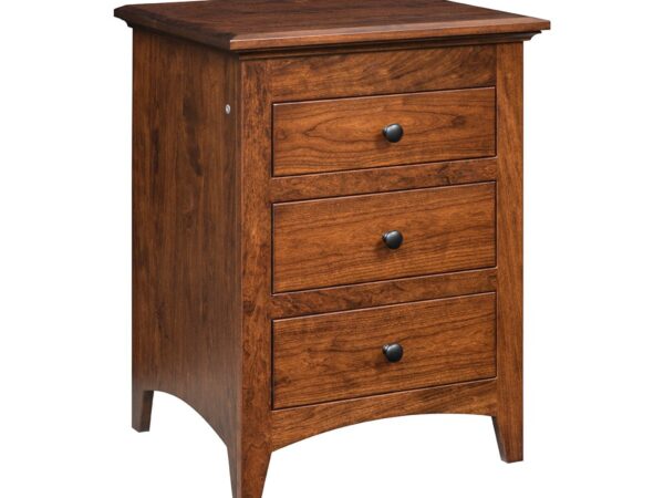 U-Design 3 Drawer Nightstand