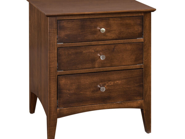 Waterfront 3 Drawer Nightstand