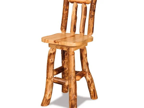 Swivel Bar Stool with Back