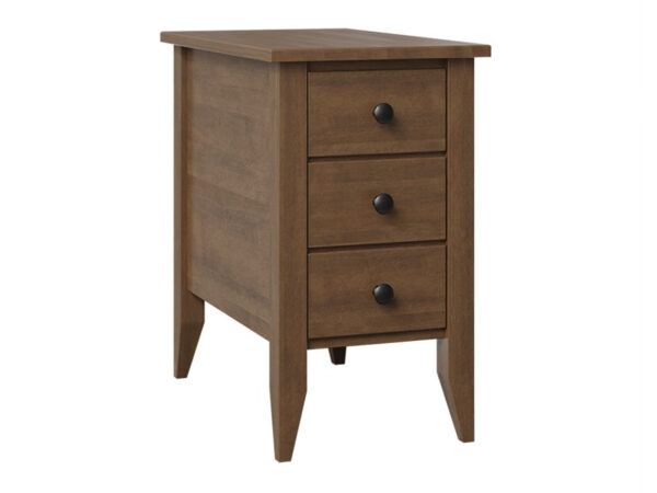 Manhattan 3 Drawer Chair Side Table
