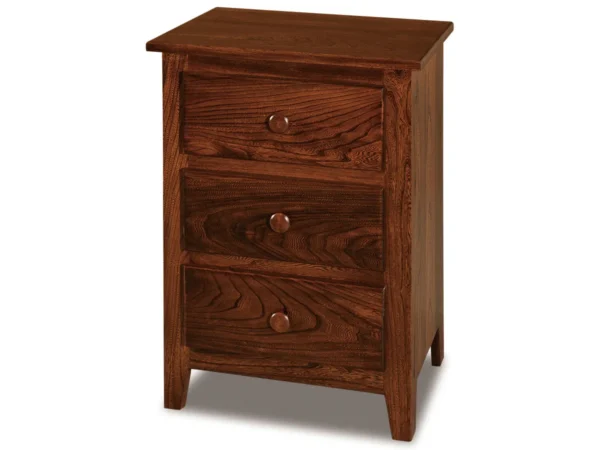 Shaker 3 Drawer Nightstand - 20"W
