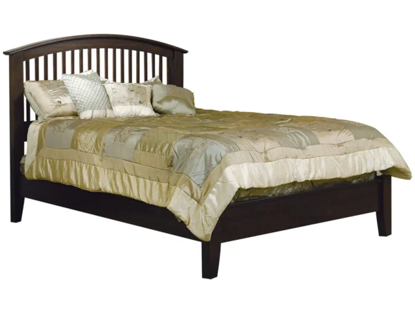 Cambrai Mission Bed With Low Footboard