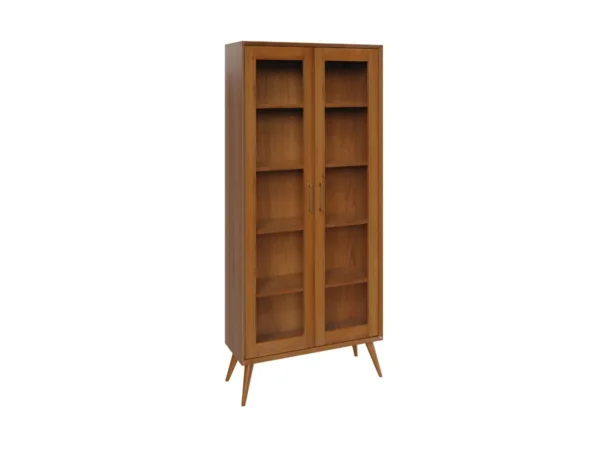 South Shore Glass Bookcase