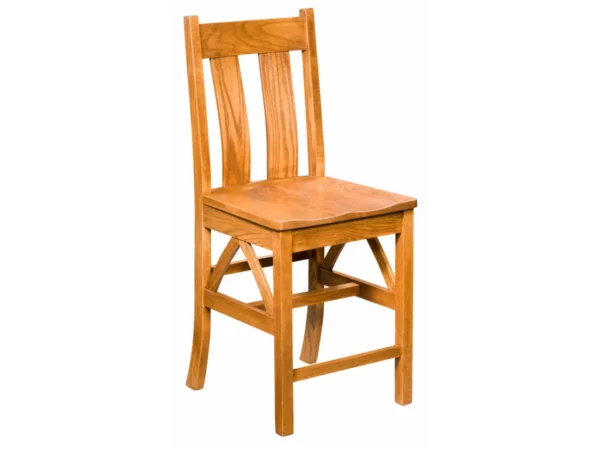 Bostonian 24" Stationary Bar Stool