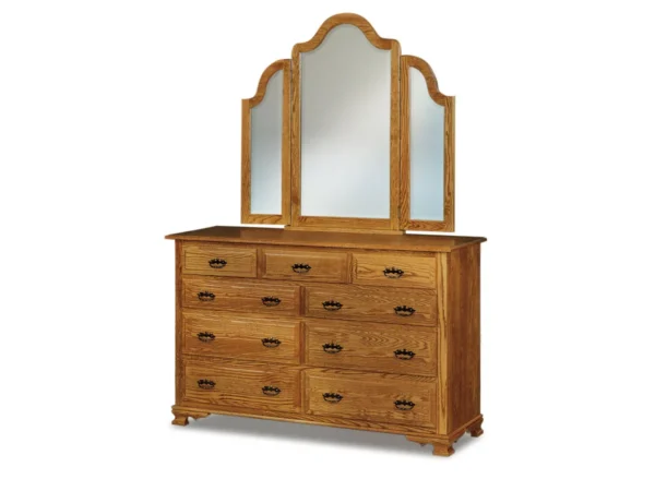 Heritage 9 Drawer Dresser - 66"W