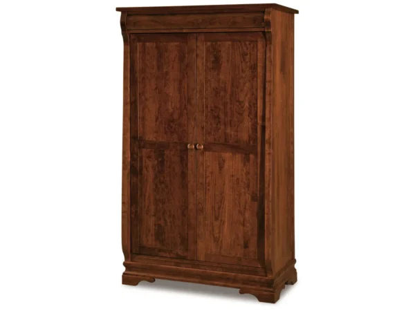 Chippewa Sleigh Wardrobe Armoire - 43"W