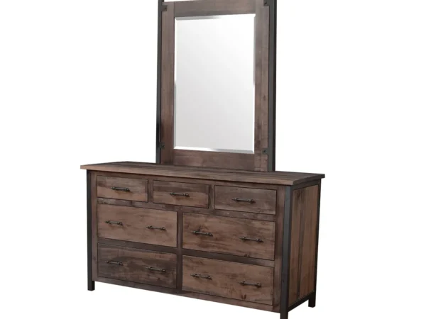 Structura Low Dresser with Mirror