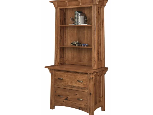 Manitoba Lateral File Cabinet With Hutch