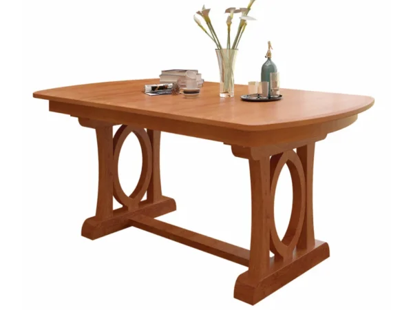 Empire Double Pedestal Table