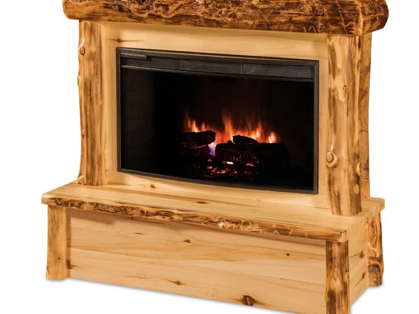 Fireplace with Mantle