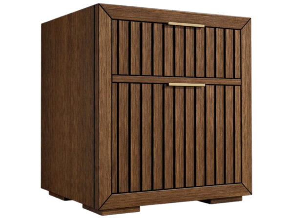 Cosmopolitan Loft 1 Drawer 1 Door Nightstand