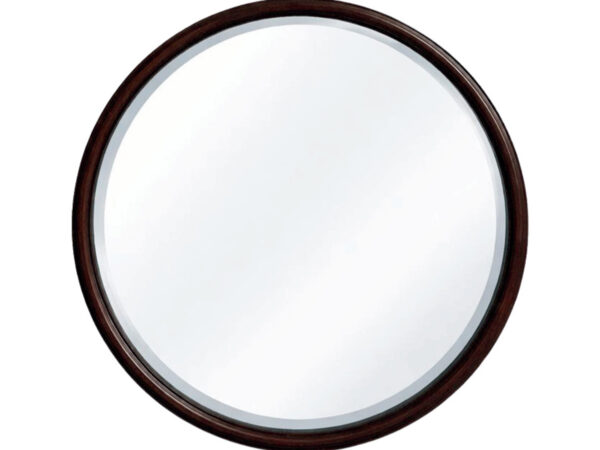 Intersection Round Beveled Mirror