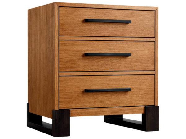 Intersection 3 Drawer Nightstand