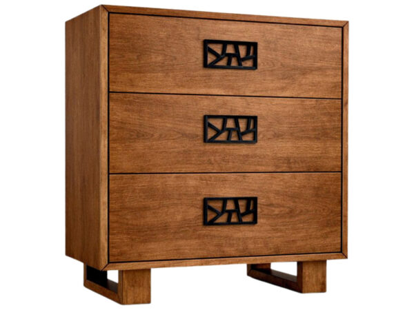 Metropolitan 3 Drawer Nightstand