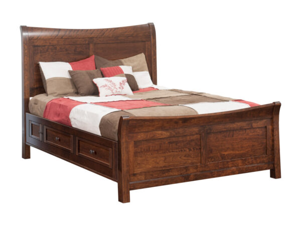 Arlington Bed with Side Storage