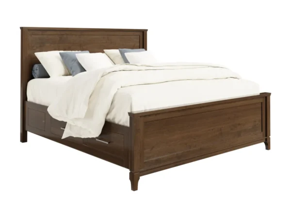 Boulder Creek Bed with Side Storage