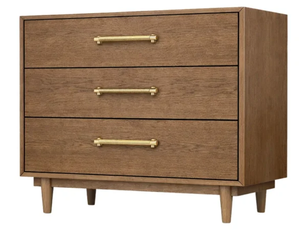 Midtown 3 Drawer Nightstand
