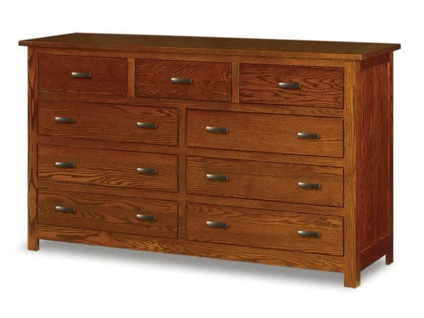 Flush Mission 9 Drawer Dresser