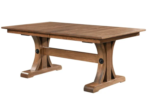 Oagley Double Pedestal Table