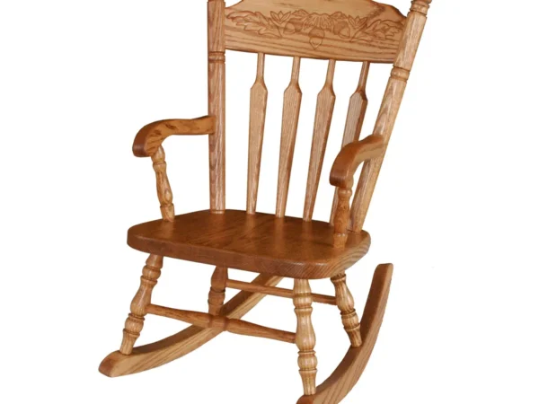 Acorn Post Type Child's Rocker