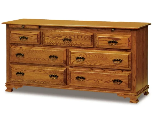 Heritage 7 Drawer Dresser With Jewelry Drawers