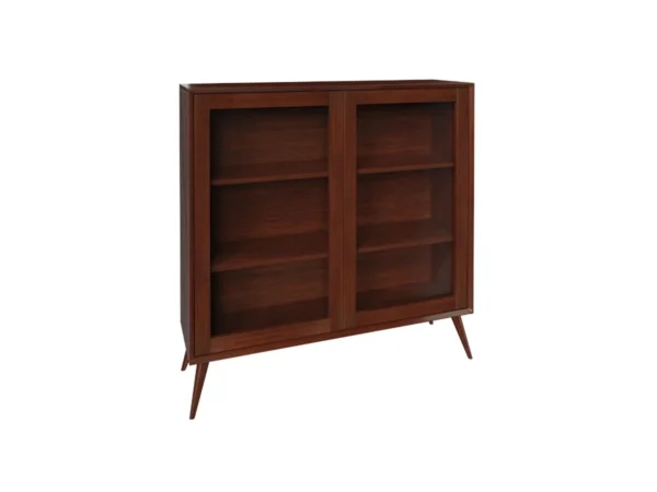 South Shore Glass Bookcase