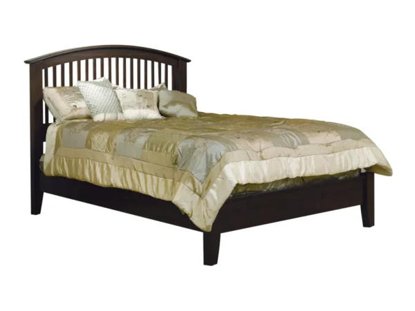 Cambrai Mission Bed with Low Footboard
