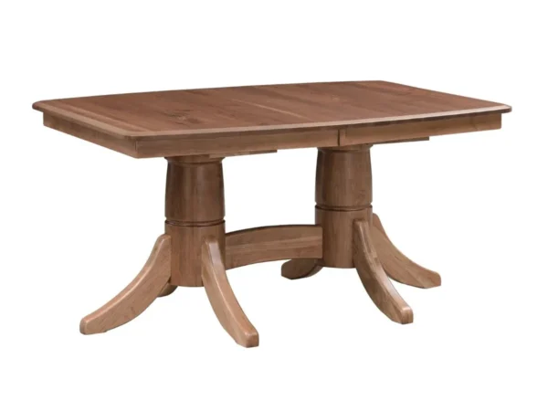 Cherokee Double Pedestal Table