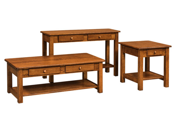 Contemporary Mission Occasional Tables