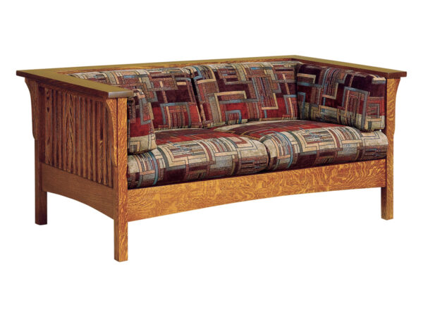 Cubic Slat Loveseat