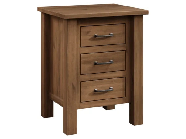 Lindholt Three Drawer Nightstand