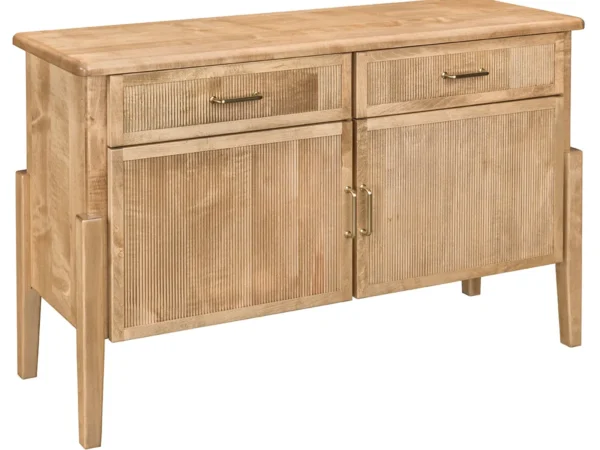 Century Sofa Table with Reeded Front