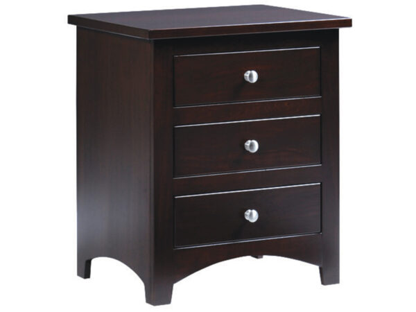 Ellington 3 Drawer Nightstand