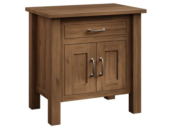 Lindholt One Drawer, Two Door Nightstand