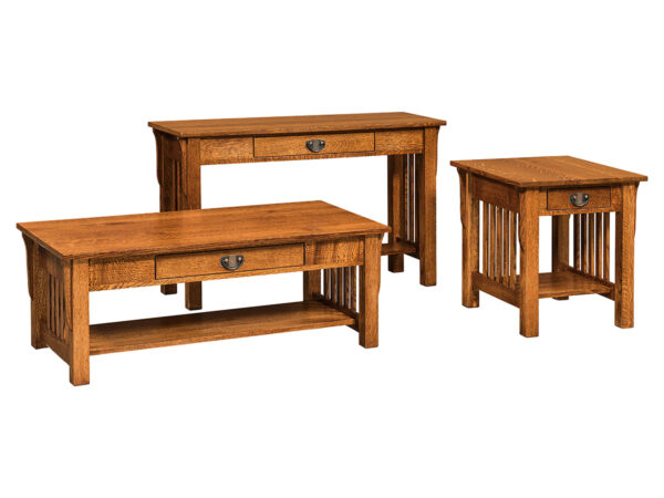 Bow Arm Mission Occasional Tables