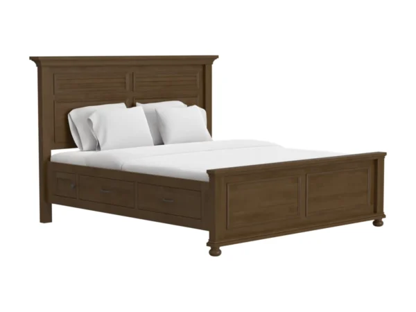 Hickory Grove Bed with Side Storage